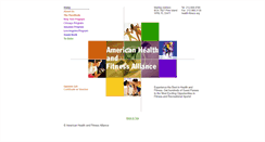 Desktop Screenshot of health-fitness.org